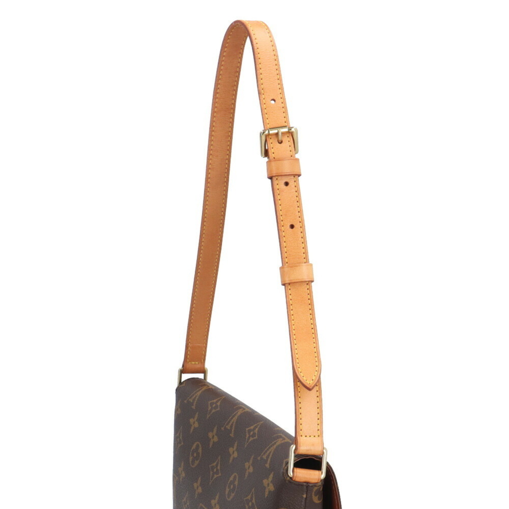LOUIS VUITTON Brown Monogram Canvas Shoulder Bag - Picture 9 of 10